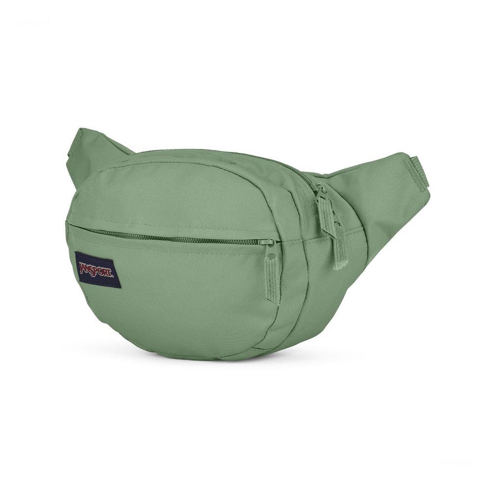 Green JanSport Fifth Avenue Fanny Packs | MY_JS242