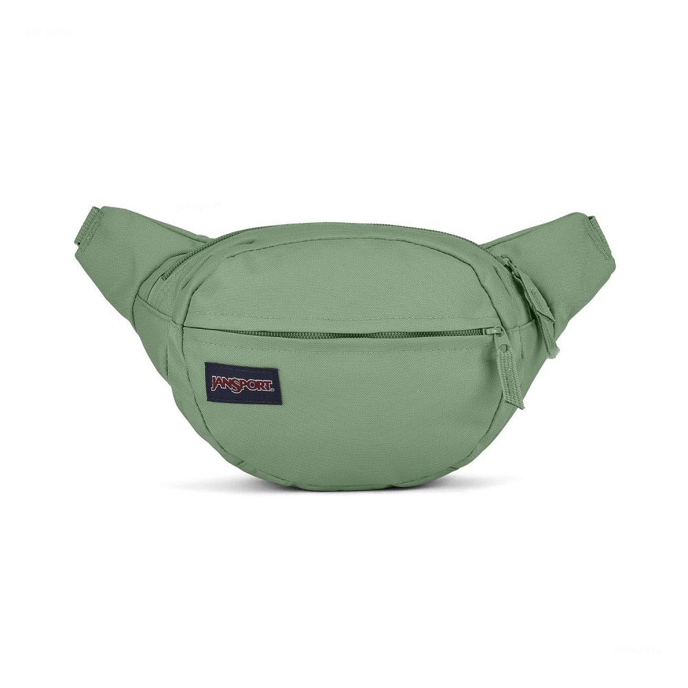 Green JanSport Fifth Avenue Fanny Packs | MY_JS242
