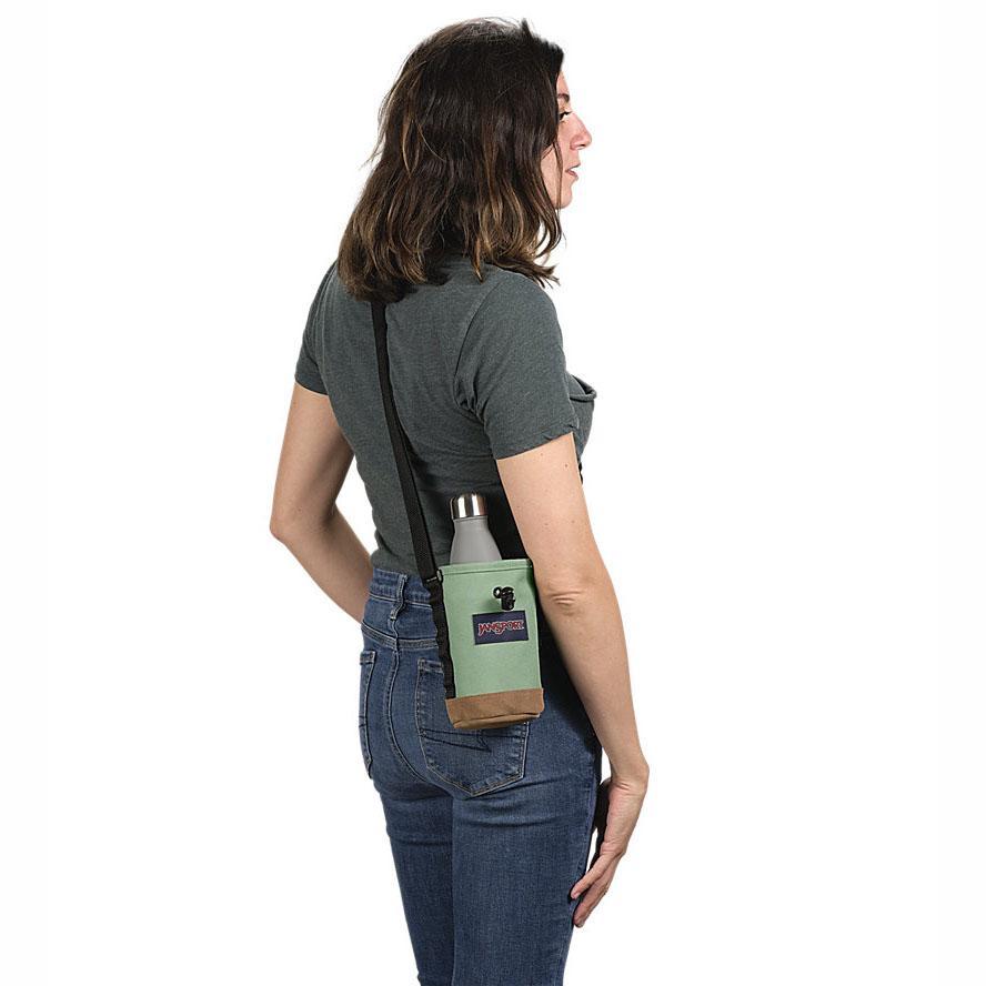 Green JanSport KITSACK Sling Bags | MY_JS010