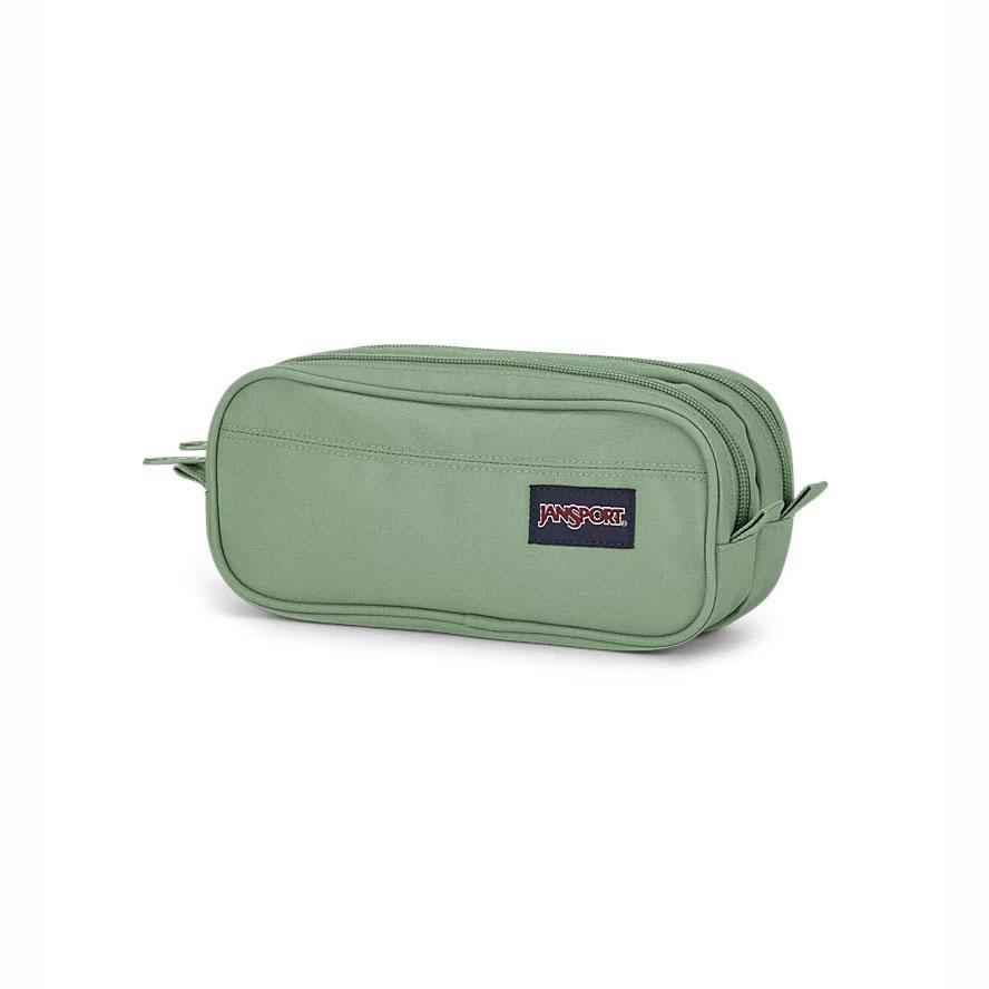 Green JanSport Large Accessory Pouch Pencil Cases | MY_JS260