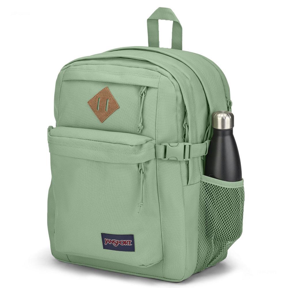 Green JanSport Main Campus FX School Backpacks | MY_JS15B