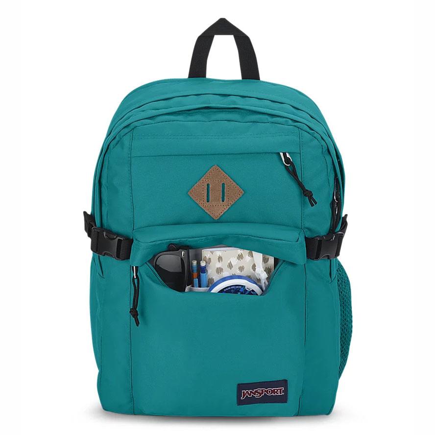 Green JanSport Main Campus School Backpacks | MY_JS562