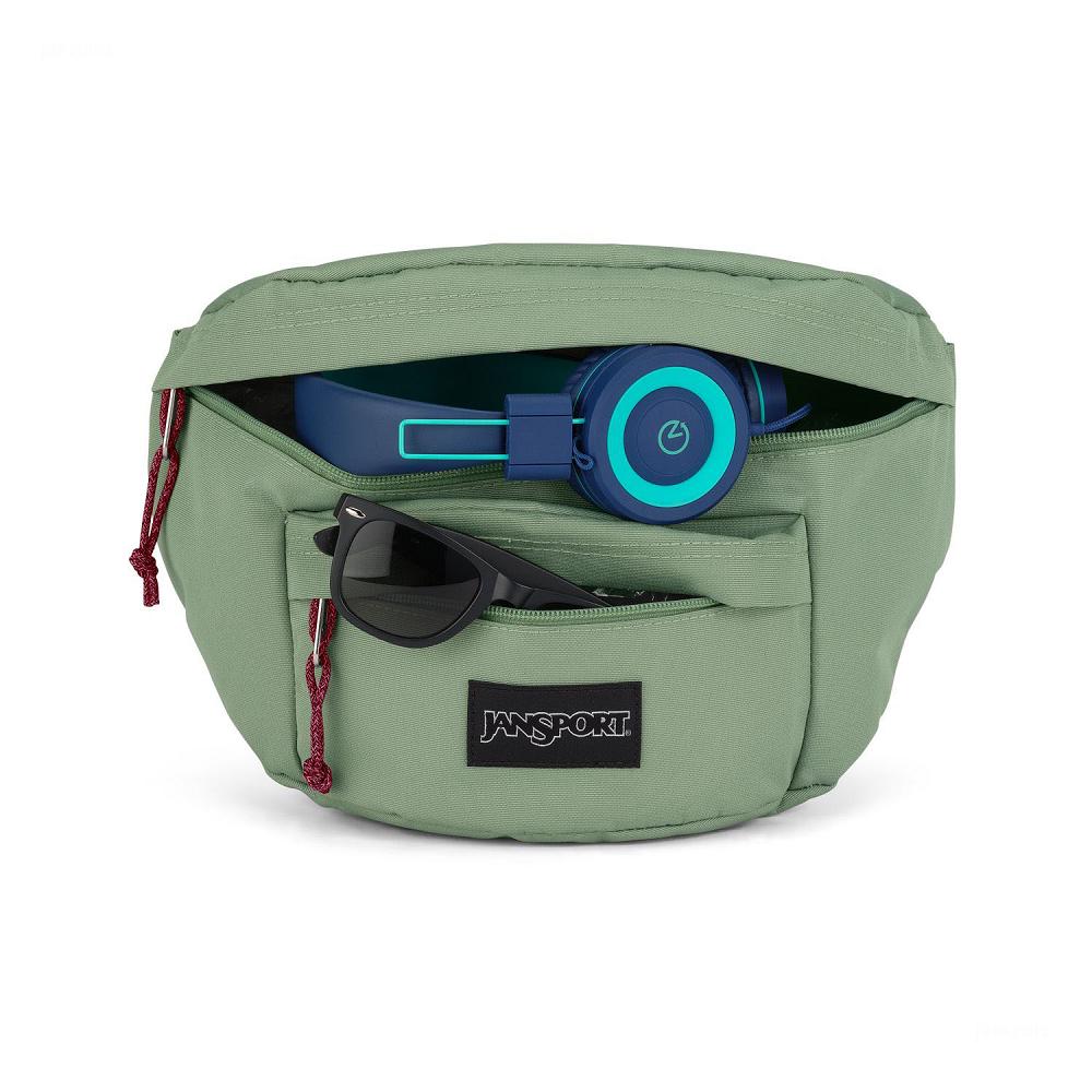 Green JanSport Restore Fanny Packs | MY_JS213