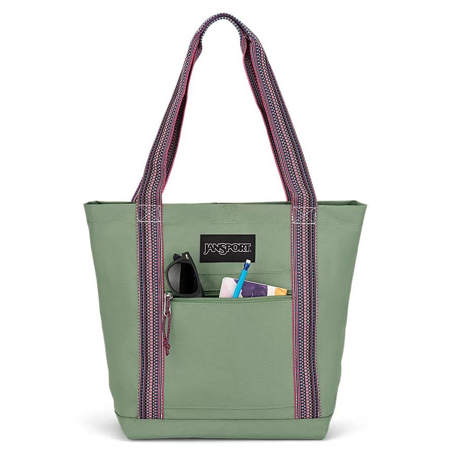 Green JanSport Restore Tote Tote Bags | MY_JS125