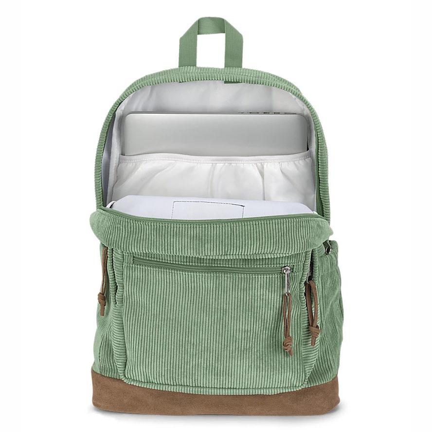 Green JanSport Right Pack Laptop Backpacks | MY_JS066