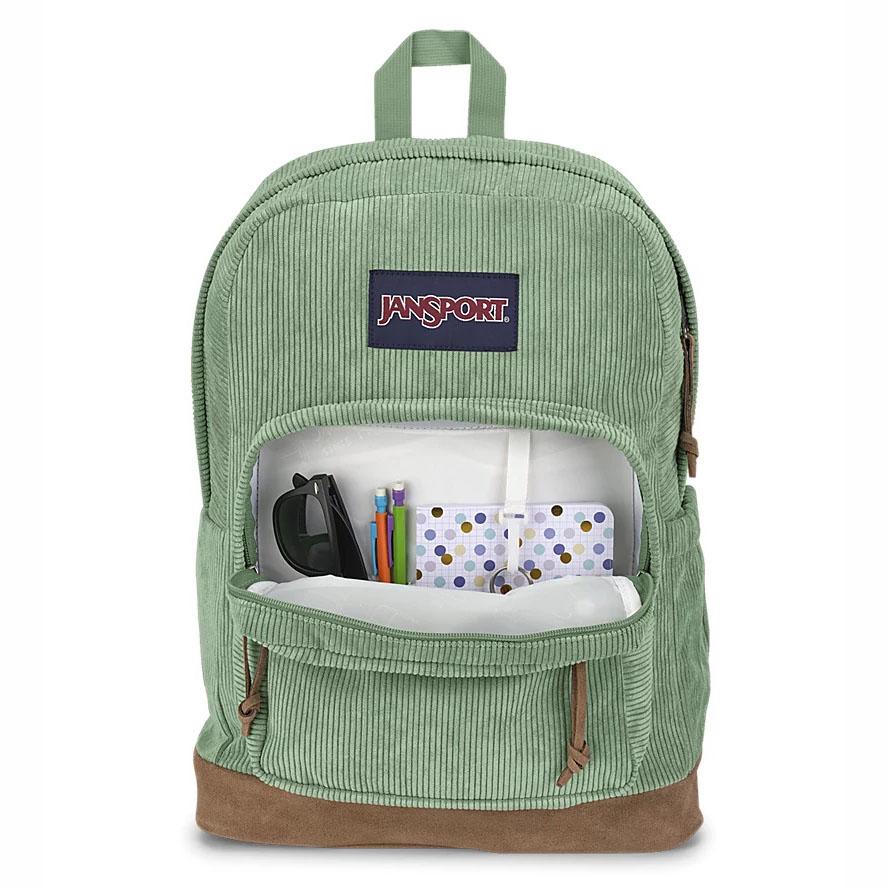 Green JanSport Right Pack Laptop Backpacks | MY_JS066