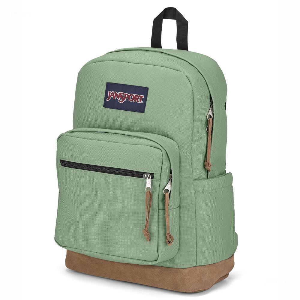 Green JanSport Right Pack Laptop Backpacks | MY_JS283