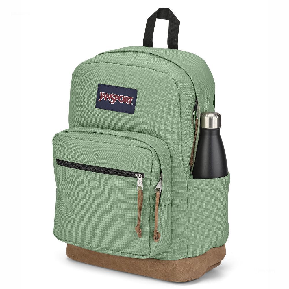 Green JanSport Right Pack Laptop Backpacks | MY_JS283