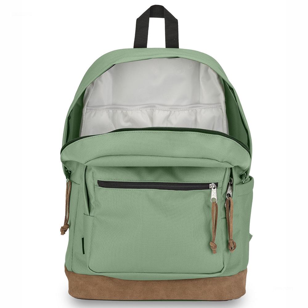 Green JanSport Right Pack Laptop Backpacks | MY_JS283