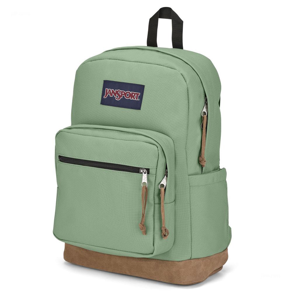 Green JanSport Right Pack School Backpacks | MY_JS107
