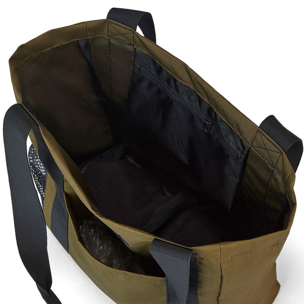 Green JanSport SHOPPER TOTE X BAG Tote Bags | MY_JS077