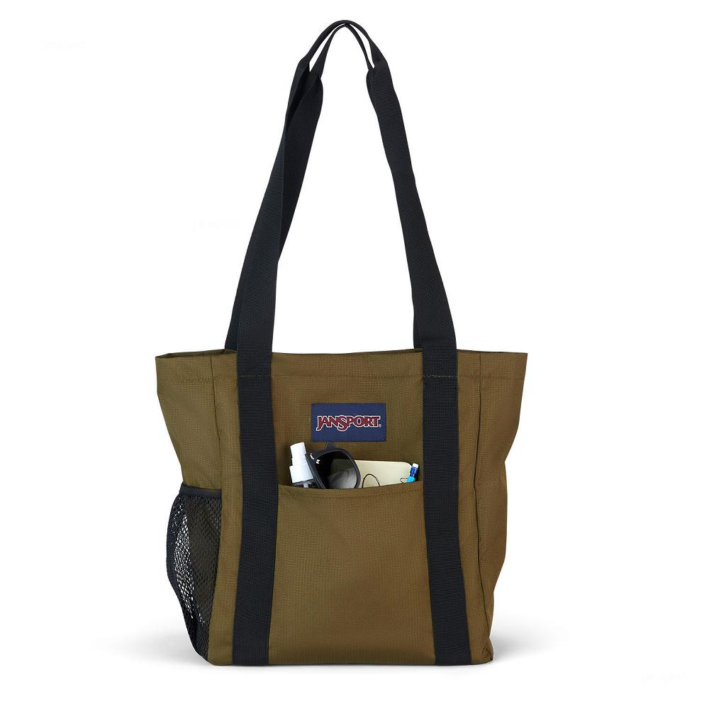 Green JanSport SHOPPER TOTE X BAG Tote Bags | MY_JS077
