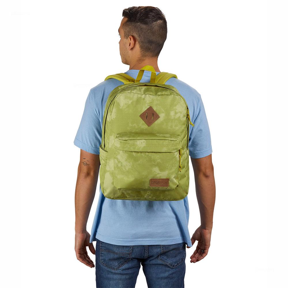 Green JanSport SUPERBREAK PLUS FX Laptop Backpacks | MY_JS068