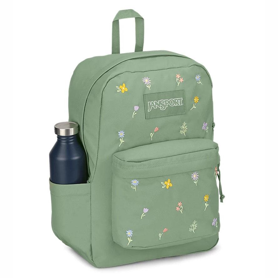 Green JanSport SuperBreak® Plus School Backpacks | MY_JS419