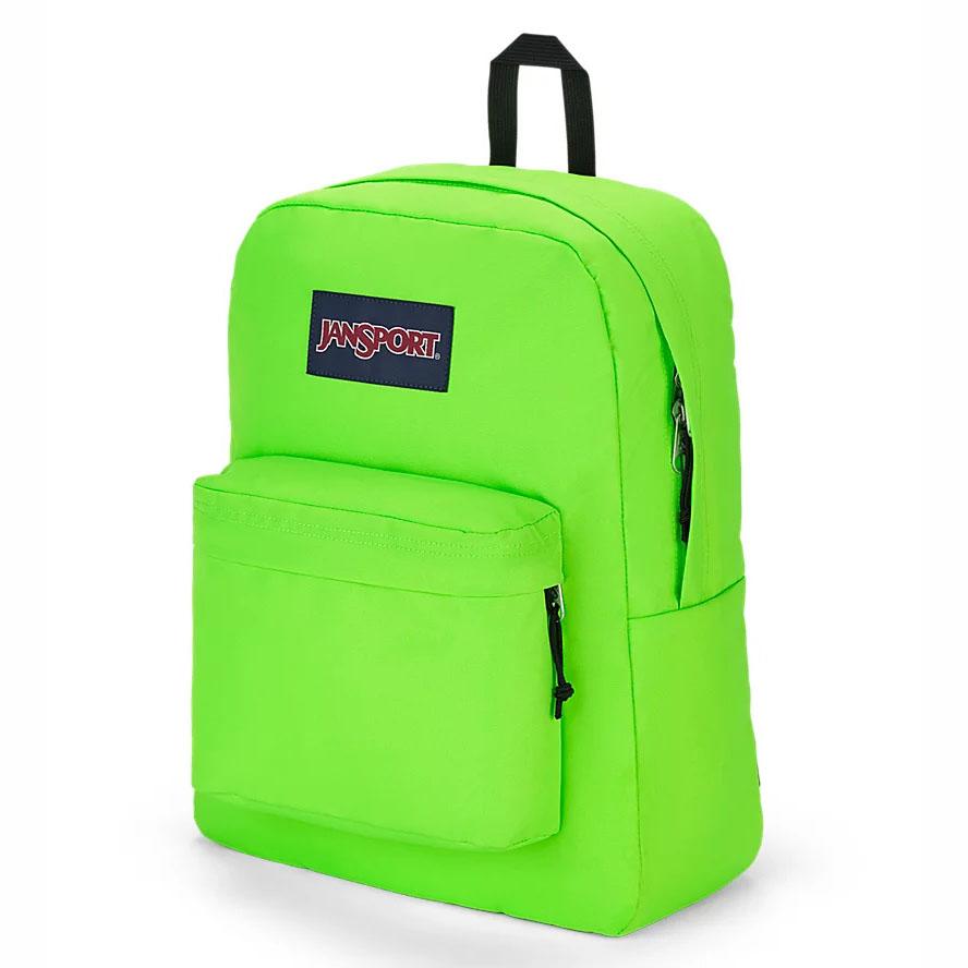 Green JanSport SuperBreak® Plus School Backpacks | MY_JS571
