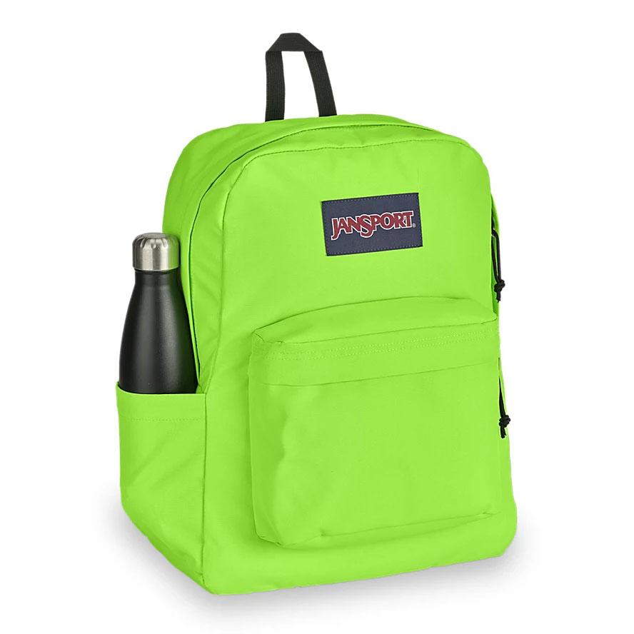 Green JanSport SuperBreak® Plus School Backpacks | MY_JS571