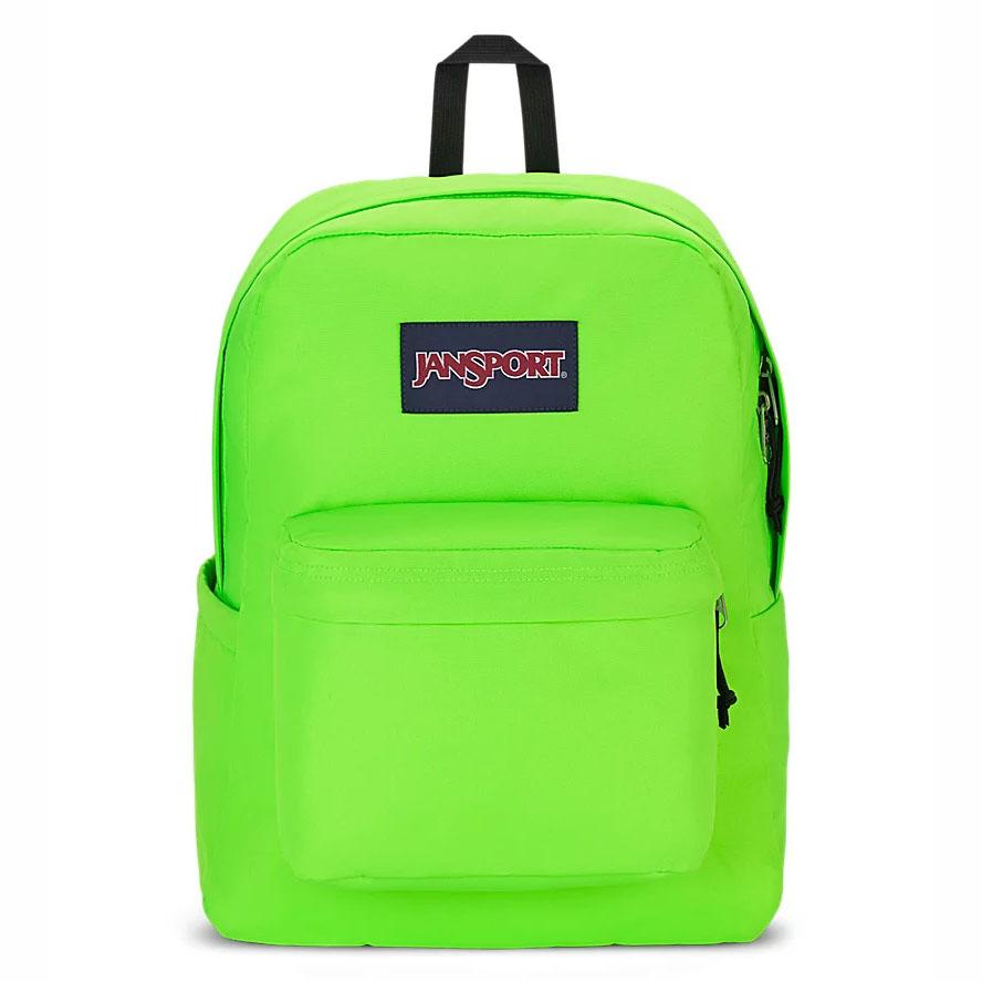 Green JanSport SuperBreak® Plus School Backpacks | MY_JS571