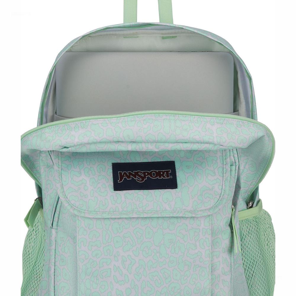 Green JanSport UNION PACK Laptop Backpacks | MY_JS432