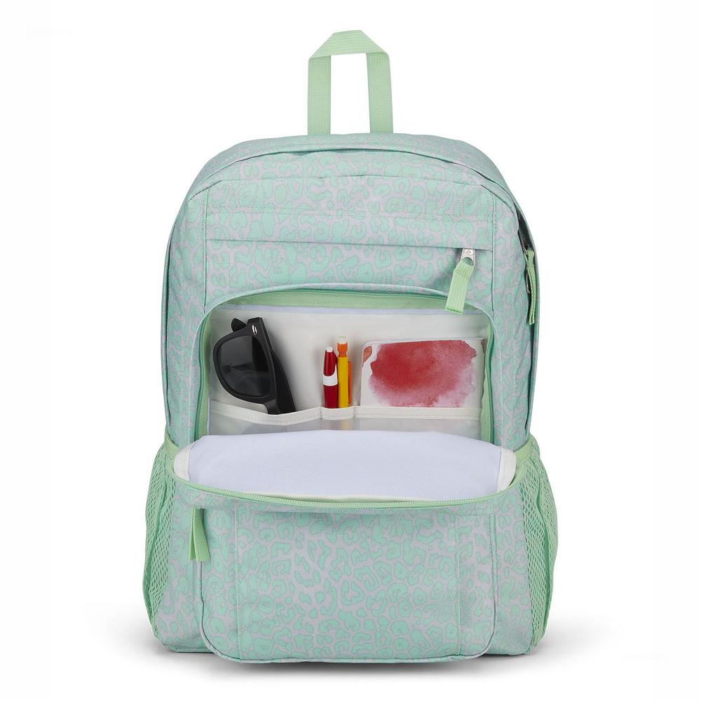 Green JanSport UNION PACK Laptop Backpacks | MY_JS432