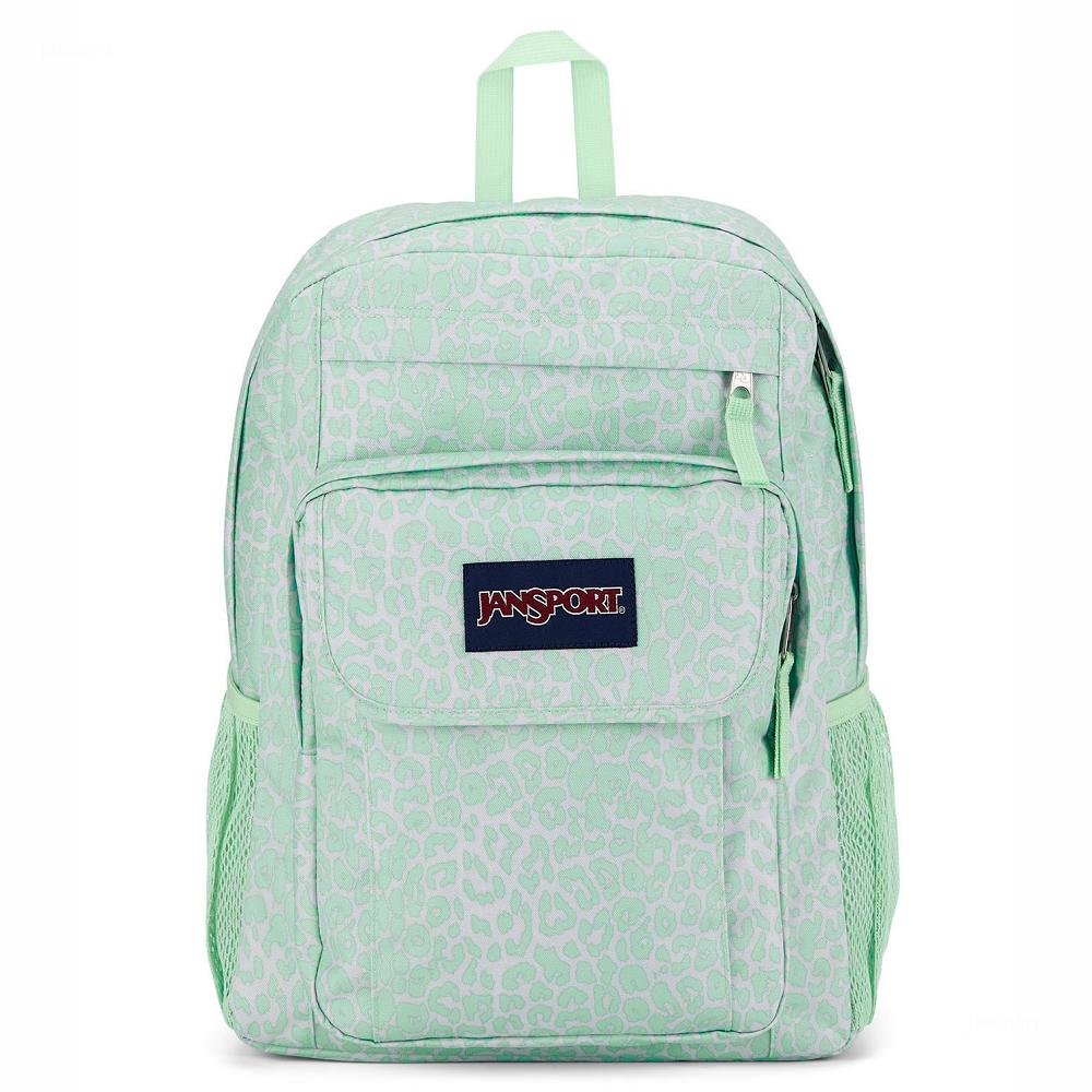 Green JanSport UNION PACK Laptop Backpacks | MY_JS432