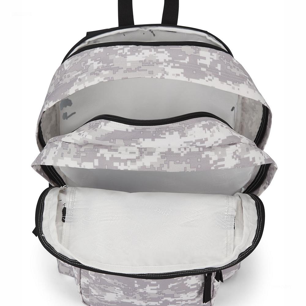 Grey / Camo JanSport BIG STUDENT Laptop Backpacks | MY_JS088