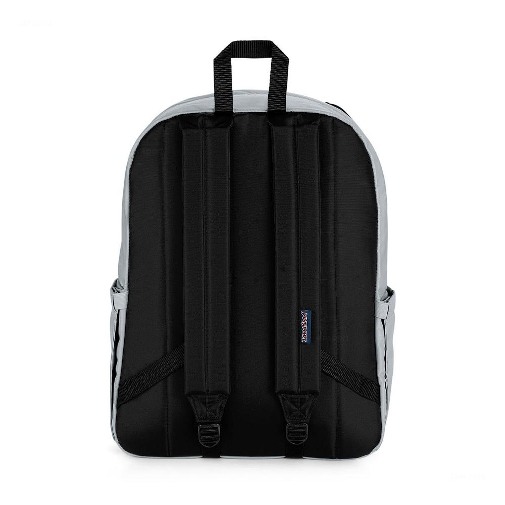 Grey JanSport Double Break Laptop Backpacks | MY_JS451