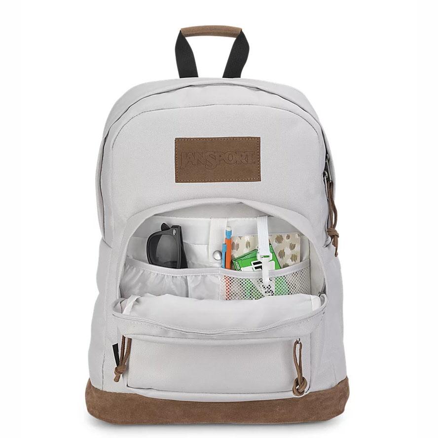 Grey JanSport Right Pack Premium School Backpacks | MY_JS019