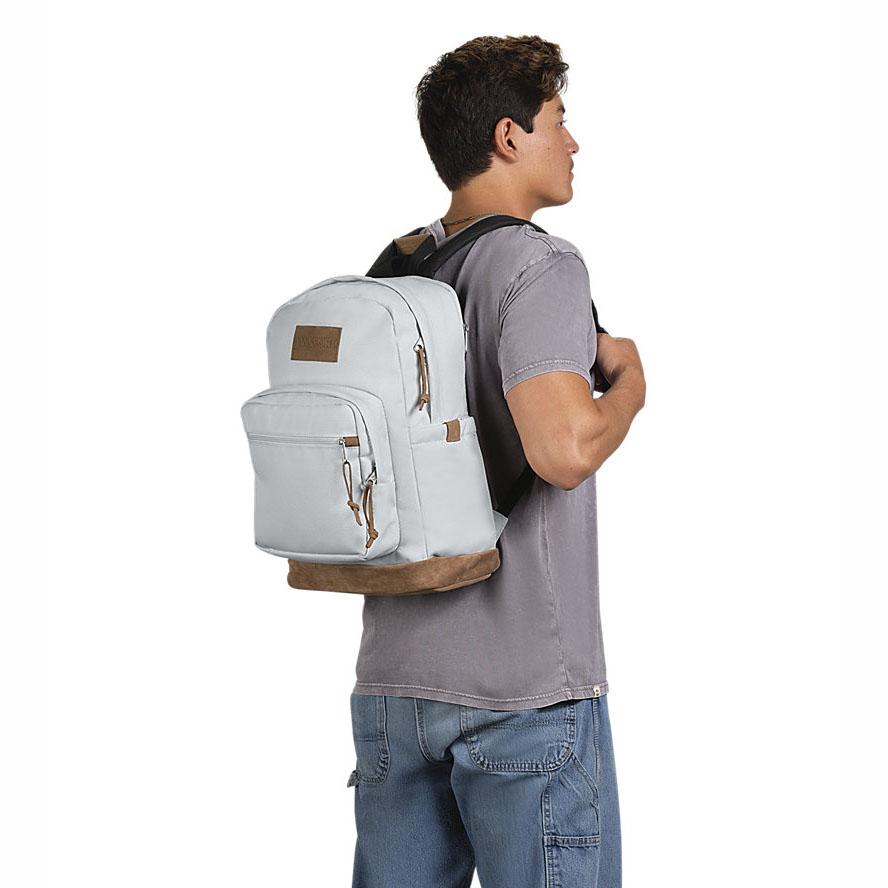 Grey JanSport Right Pack Premium School Backpacks | MY_JS019