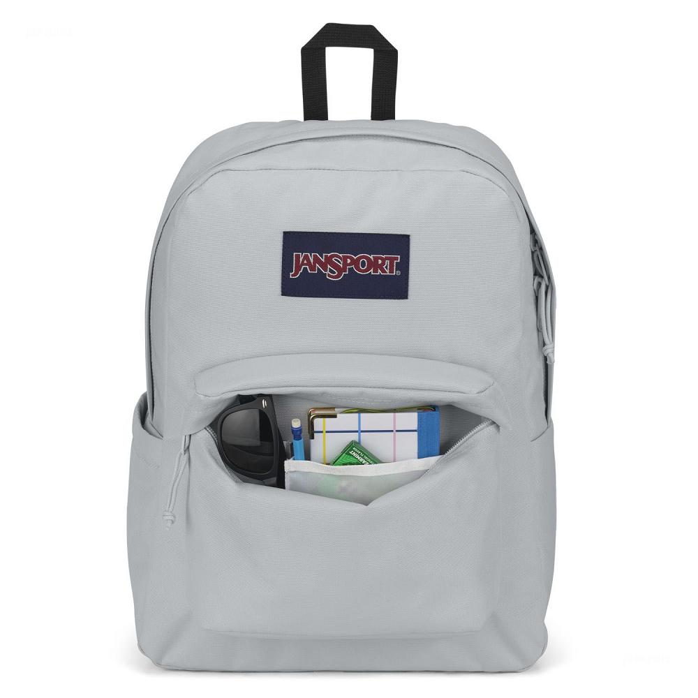 Grey JanSport SuperBreak® Plus School Backpacks | MY_JS572
