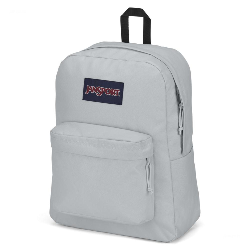 Grey JanSport SuperBreak® Plus School Backpacks | MY_JS572