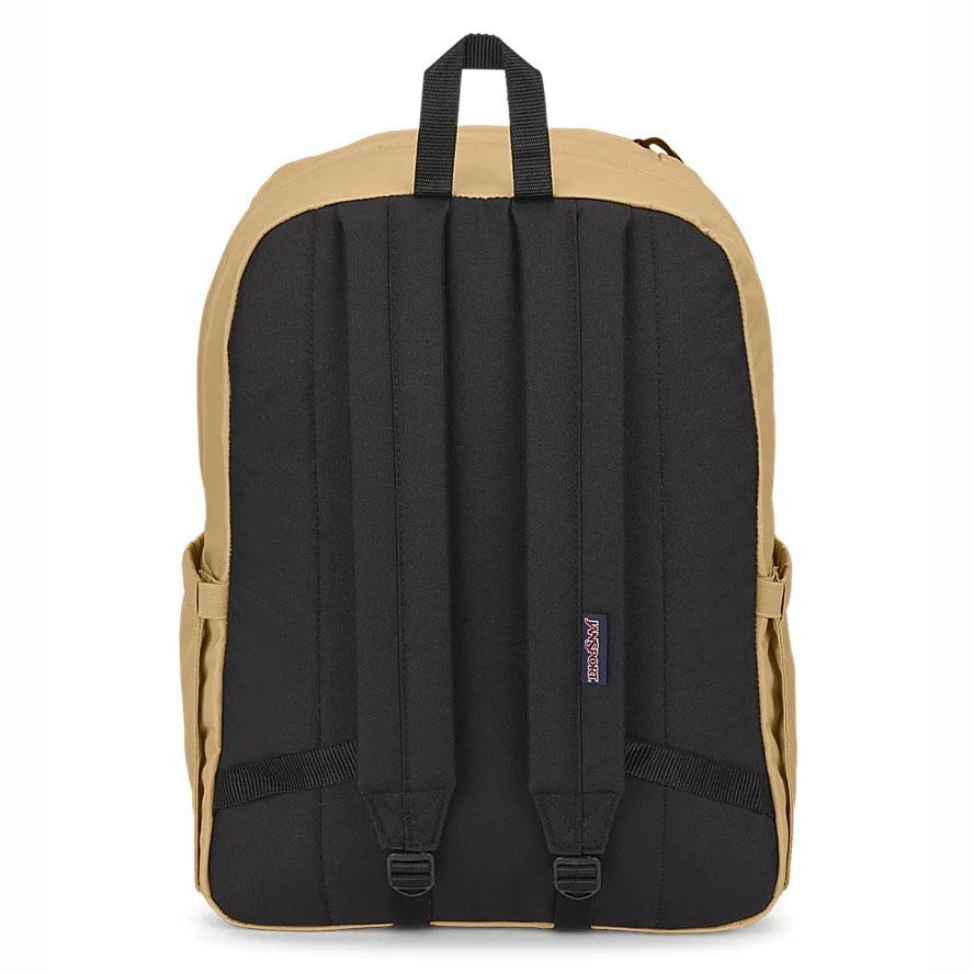 Khaki JanSport Double Break Laptop Backpacks | MY_JS027