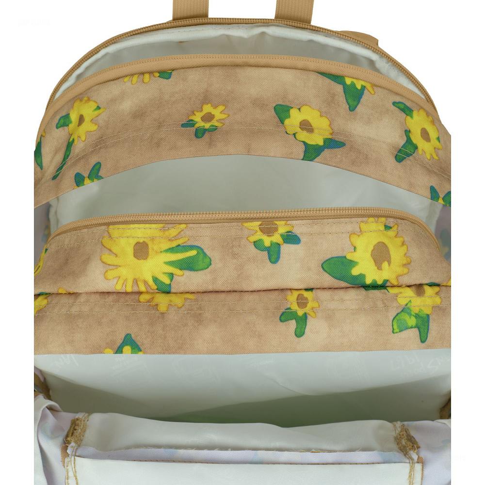 Khaki JanSport SUEDE CAMPUS School Backpacks | MY_JS21B