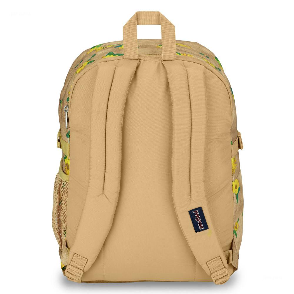 Khaki JanSport SUEDE CAMPUS School Backpacks | MY_JS21B
