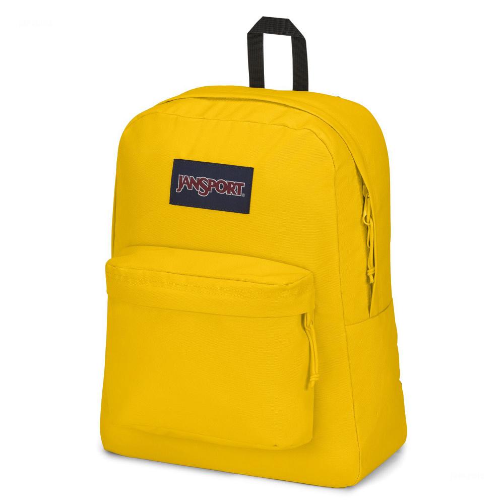 Lemon JanSport SuperBreak® Plus School Backpacks | MY_JS326