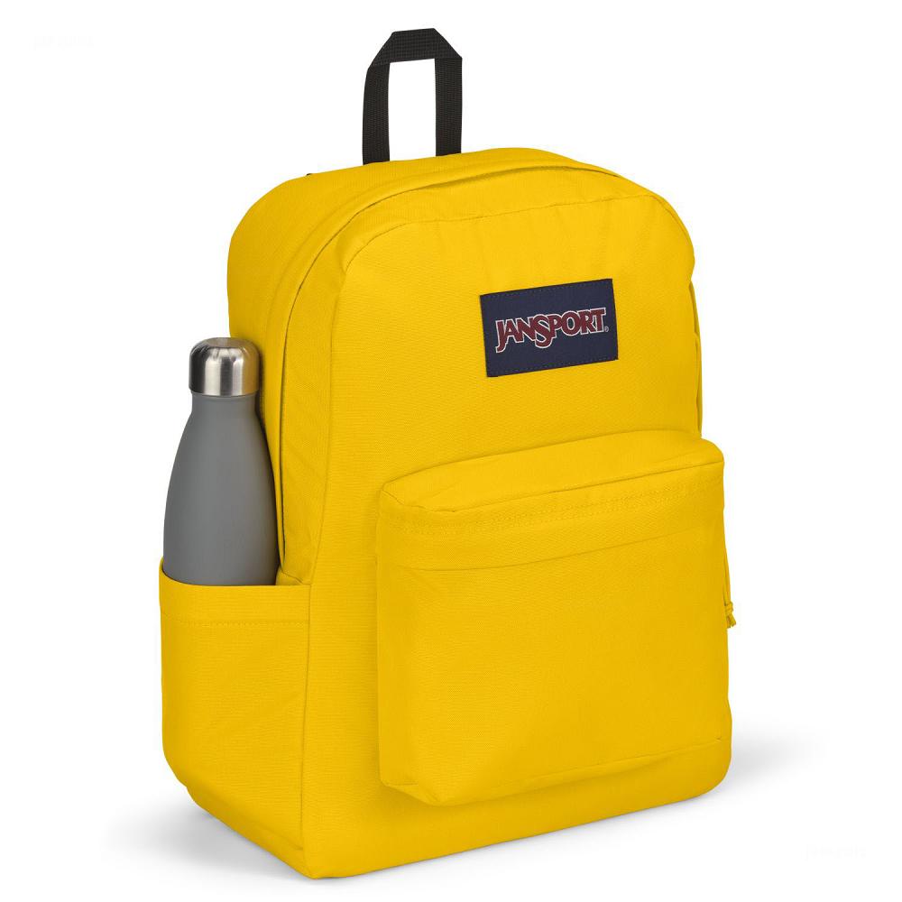 Lemon JanSport SuperBreak® Plus School Backpacks | MY_JS326