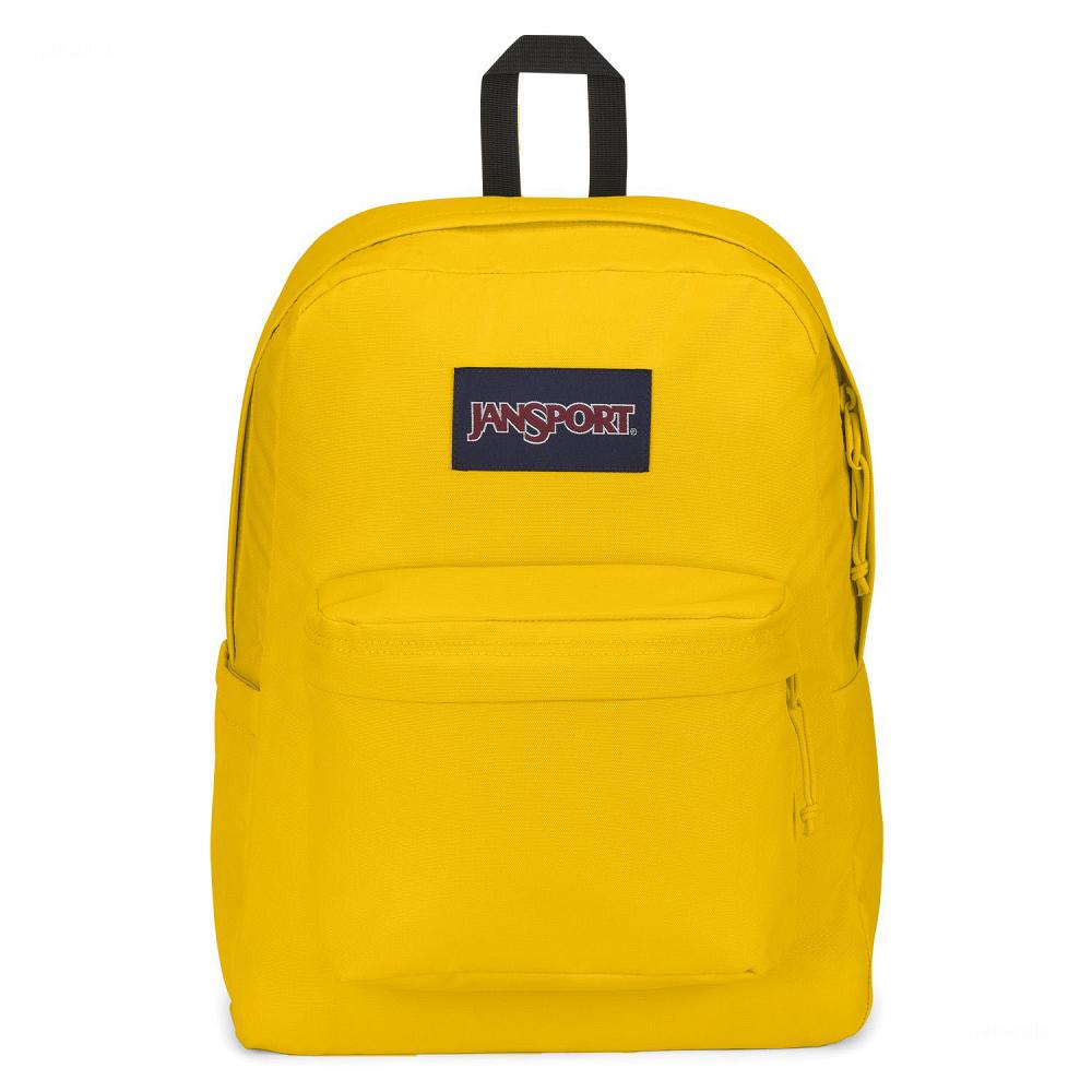 Lemon JanSport SuperBreak® Plus School Backpacks | MY_JS326