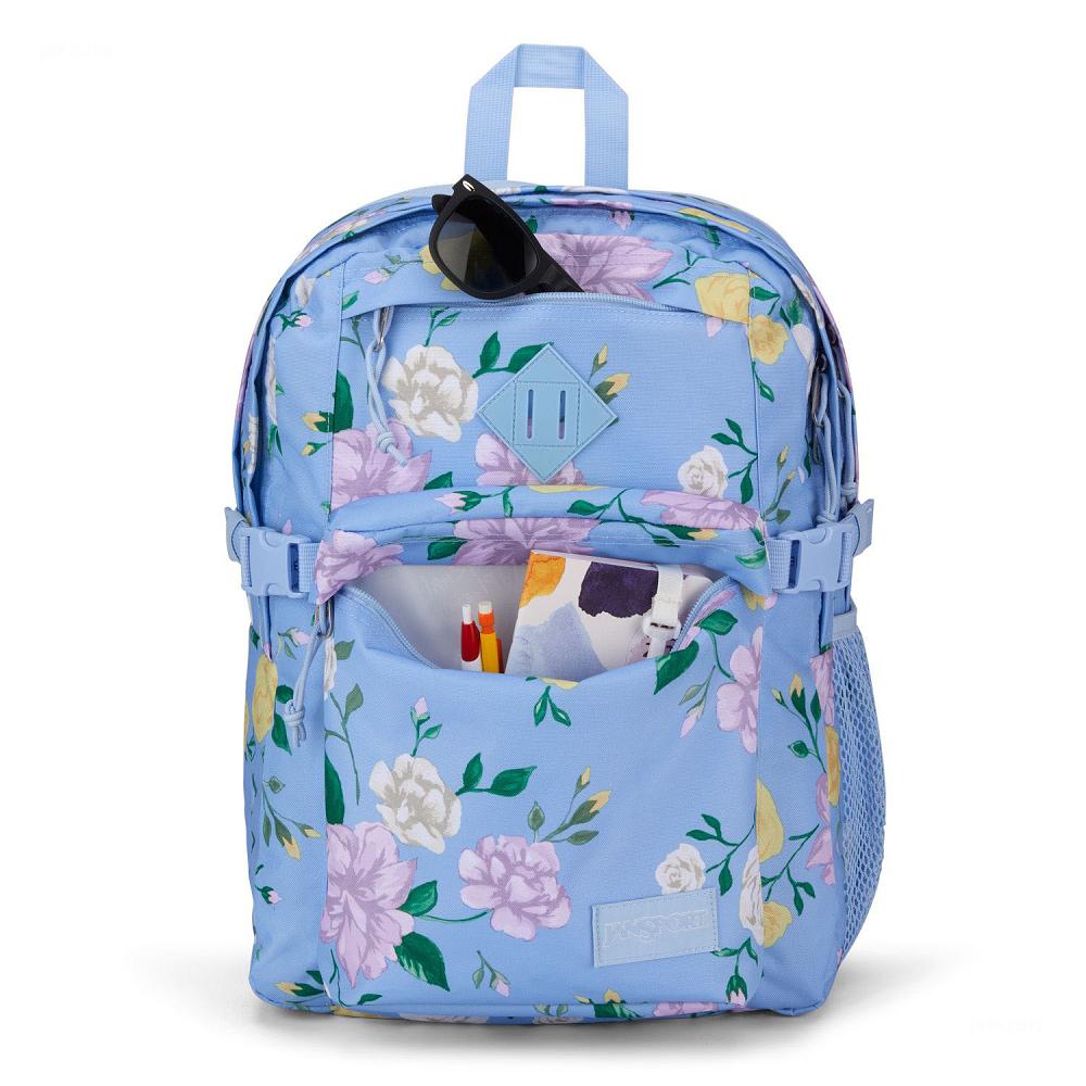Light Blue JanSport Main Campus School Backpacks | MY_JS352
