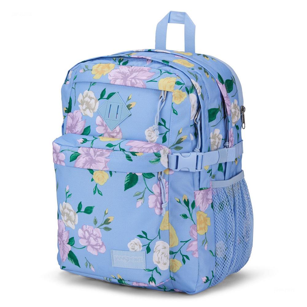 Light Blue JanSport Main Campus School Backpacks | MY_JS352