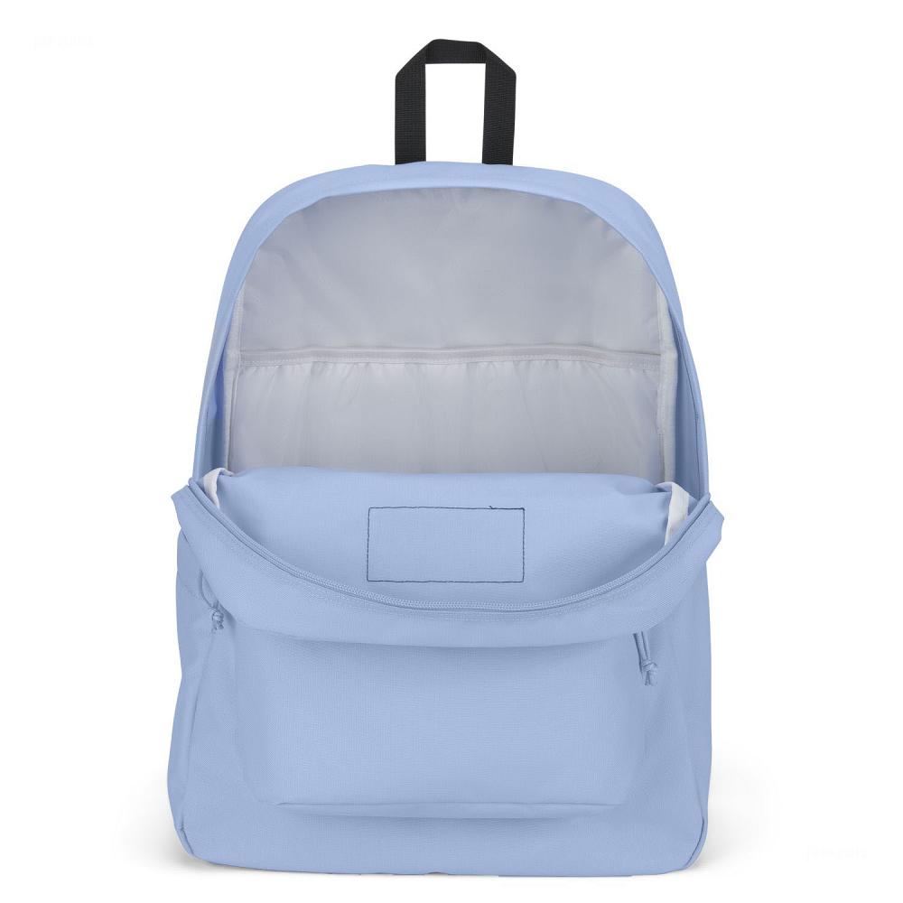 Light Blue JanSport SuperBreak® Plus Laptop Backpacks | MY_JS034