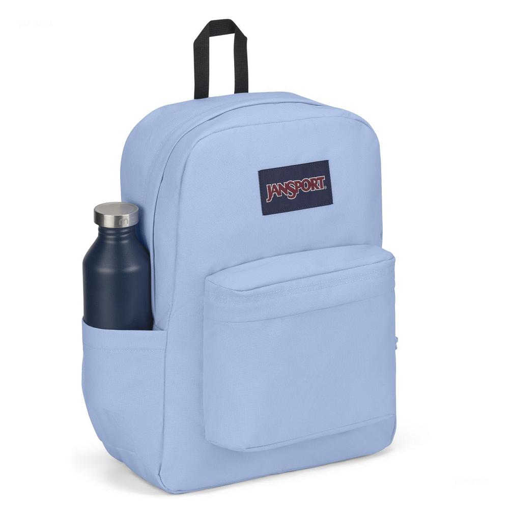 Light Blue JanSport SuperBreak® Plus Laptop Backpacks | MY_JS034