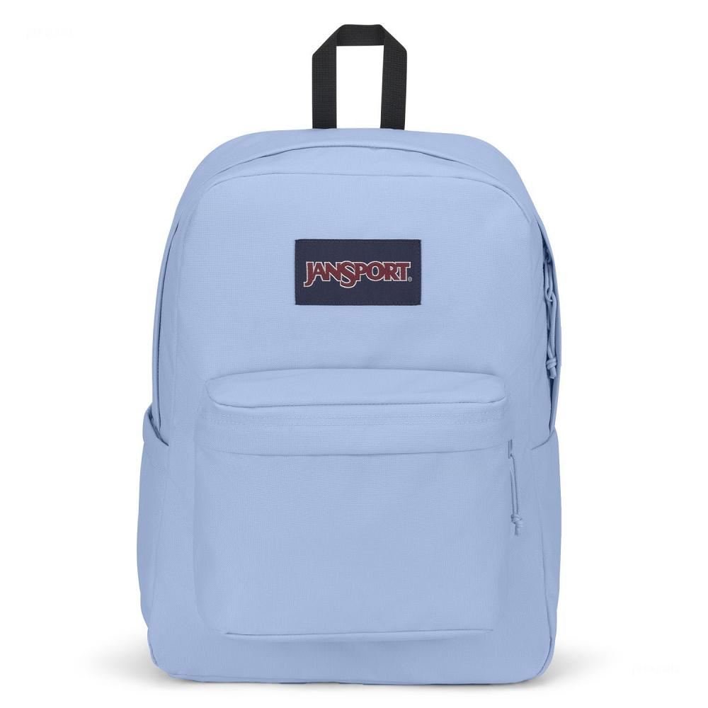 Light Blue JanSport SuperBreak® Plus Laptop Backpacks | MY_JS034