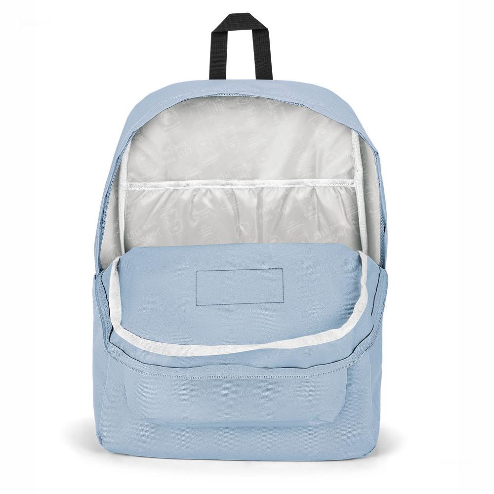 Light Blue JanSport SuperBreak® Plus Laptop Backpacks | MY_JS109