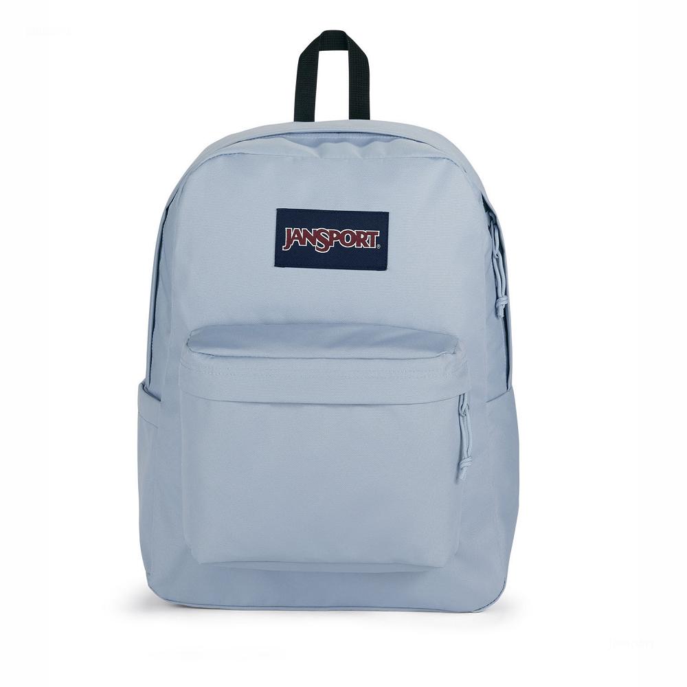 Light Blue JanSport SuperBreak® Plus Laptop Backpacks | MY_JS109