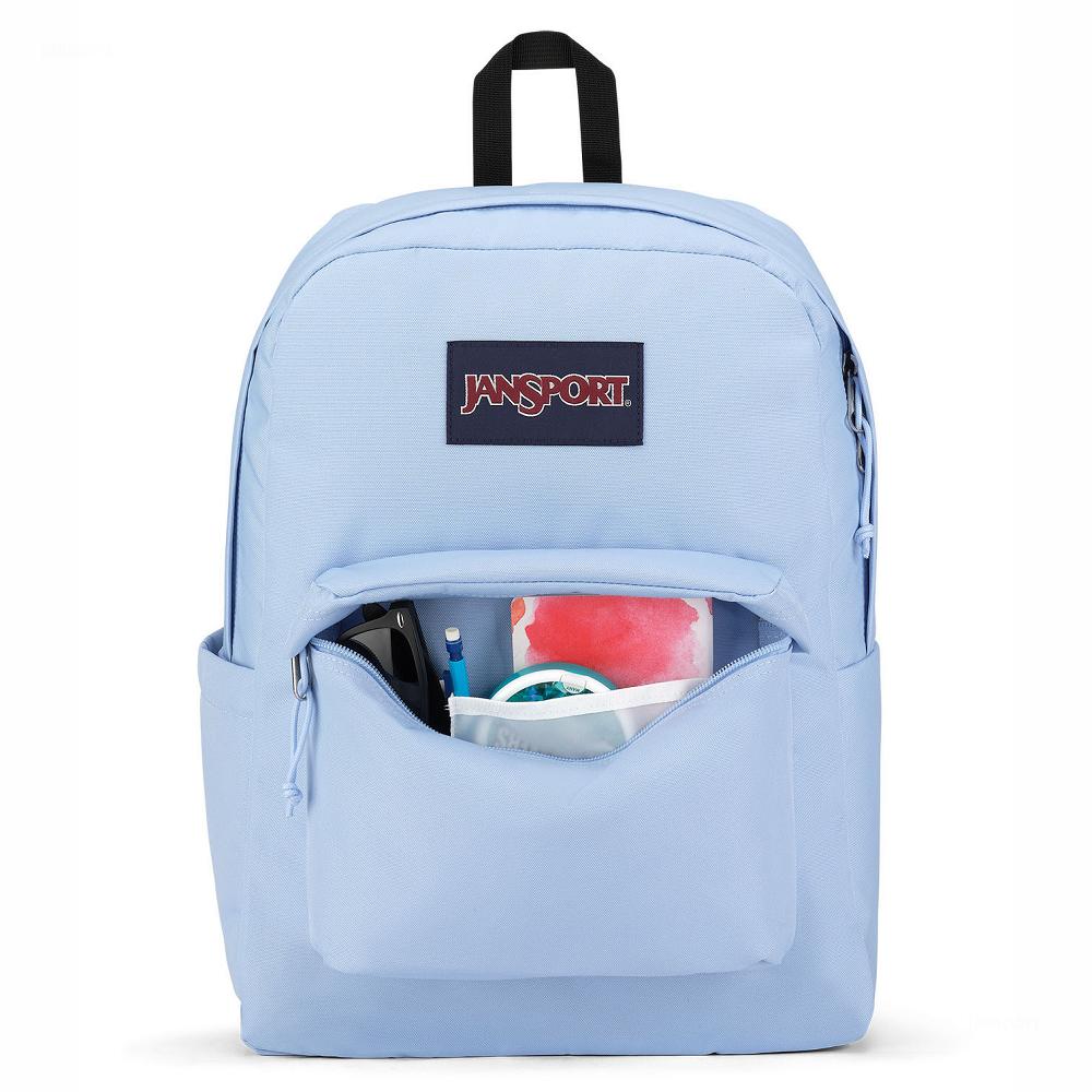 Light Blue JanSport SuperBreak® School Backpacks | MY_JS267