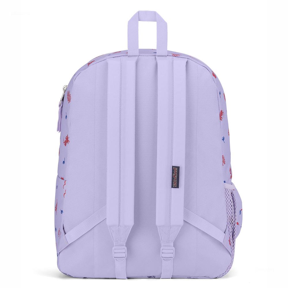 Light Purple JanSport CROSS TOWN School Backpacks | MY_JS208