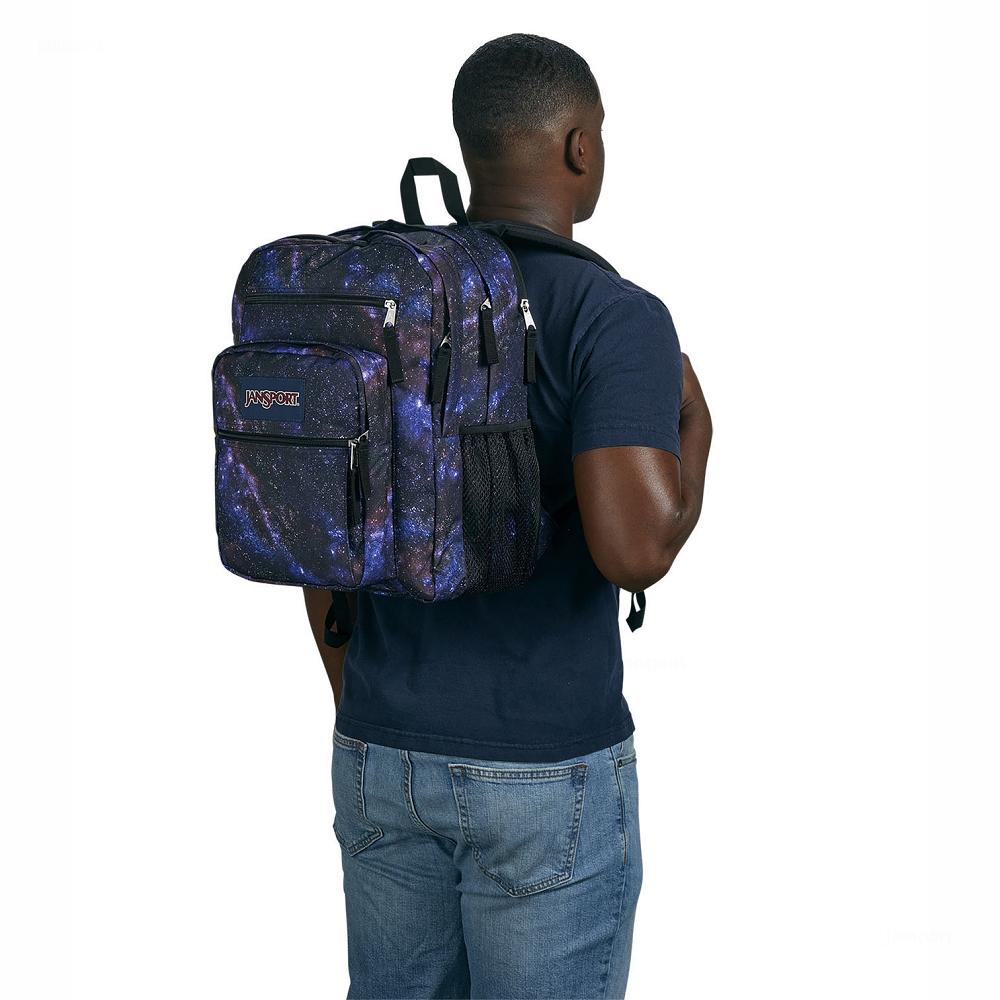 Navy JanSport BIG STUDENT Laptop Backpacks | MY_JS131