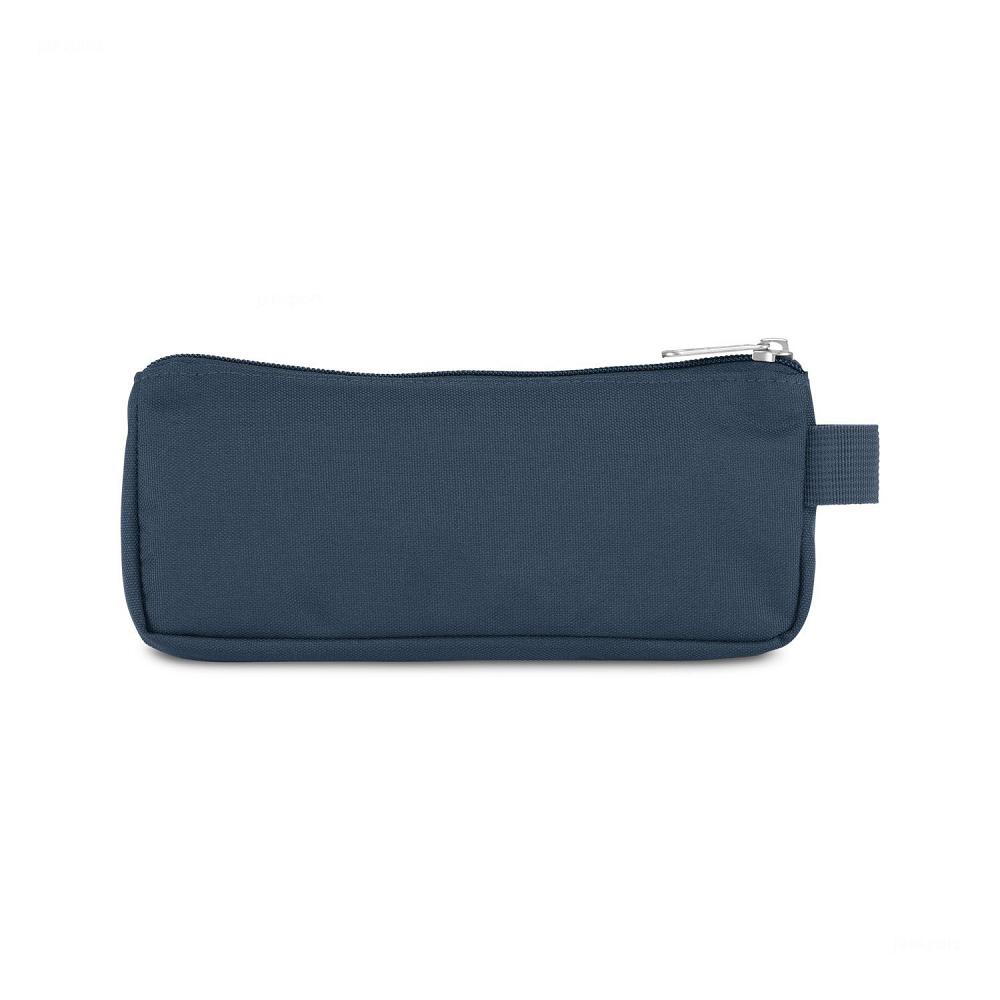 Navy JanSport Basic Accessory Pouch Pencil Cases | MY_JS493