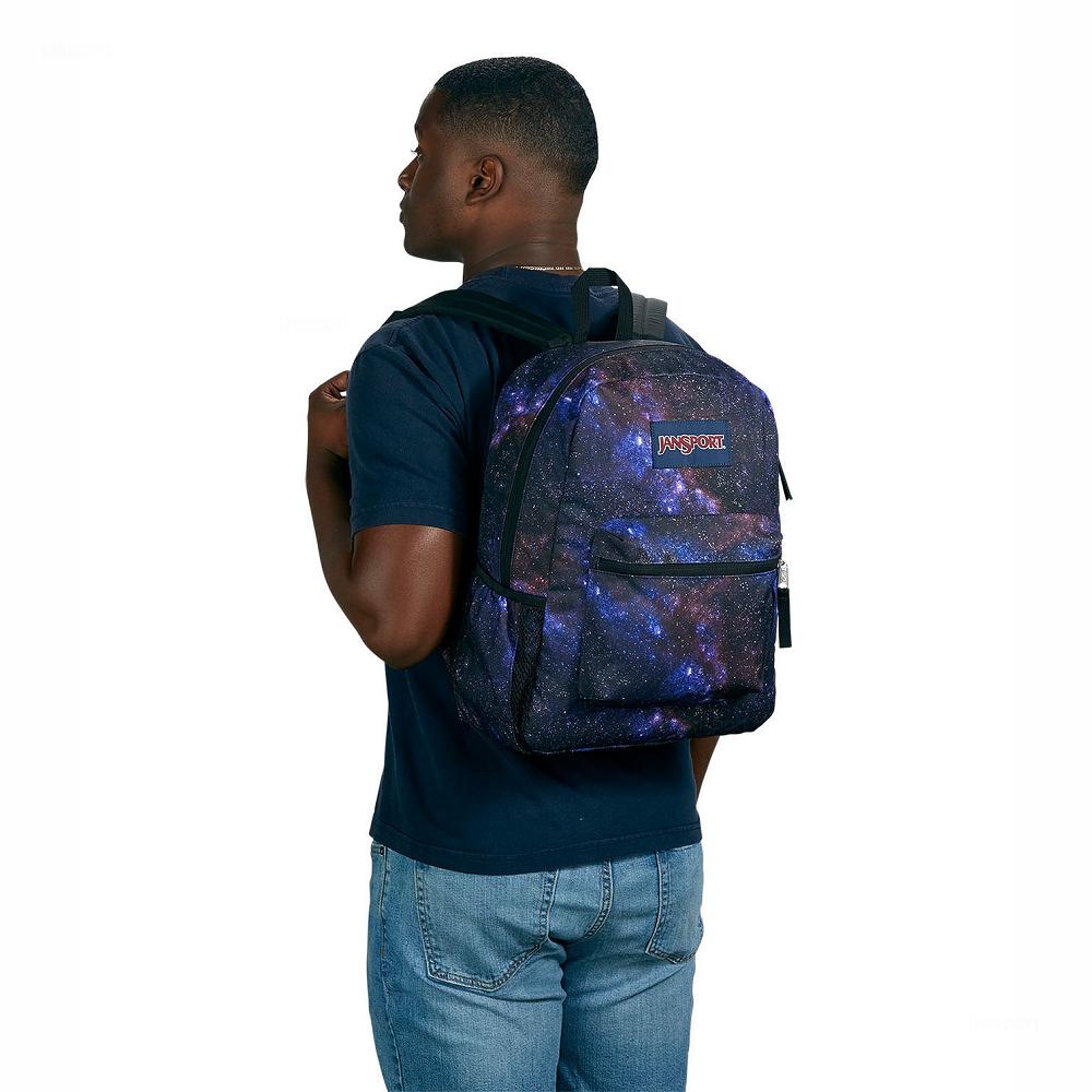 Navy JanSport CROSS TOWN School Backpacks | MY_JS140
