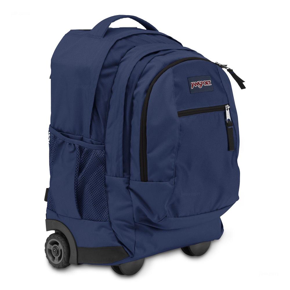 Navy JanSport Driver 8 Rolling Work Backpacks | MY_JS588