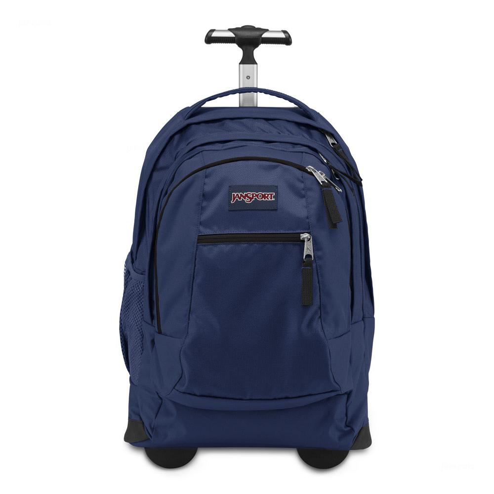 Navy JanSport Driver 8 Rolling Work Backpacks | MY_JS588